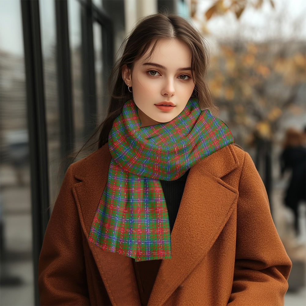 Clan Wilson Tartan Fluffy scarf
