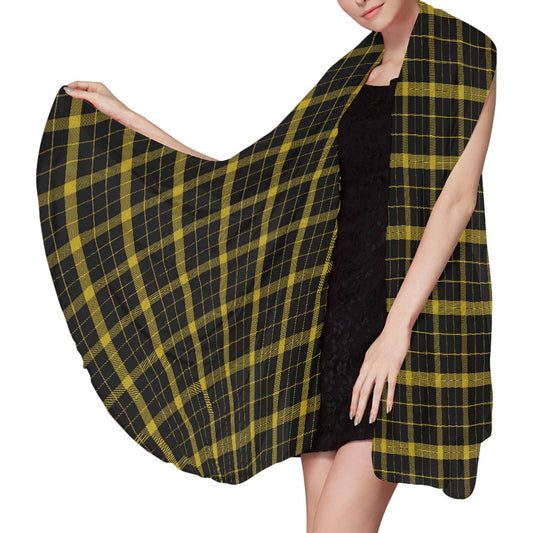 Clan Raeburn Tartan Chiffon Scarf