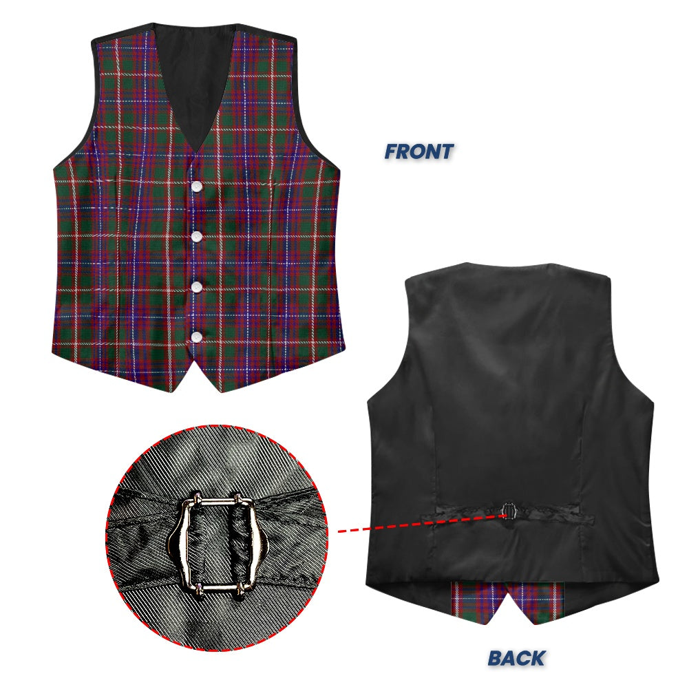 US State - Utah Tartan Suit vest jacket