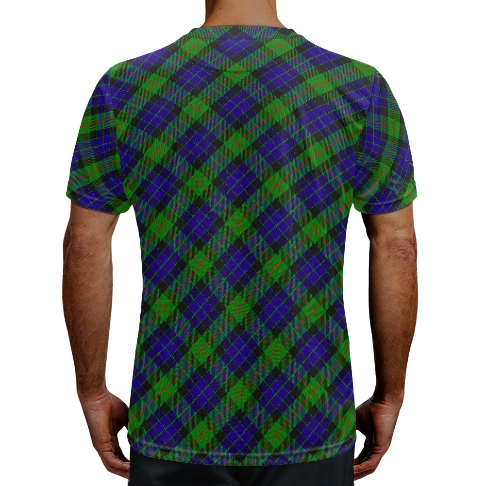 Clan Gunn Tartan Football Shirt