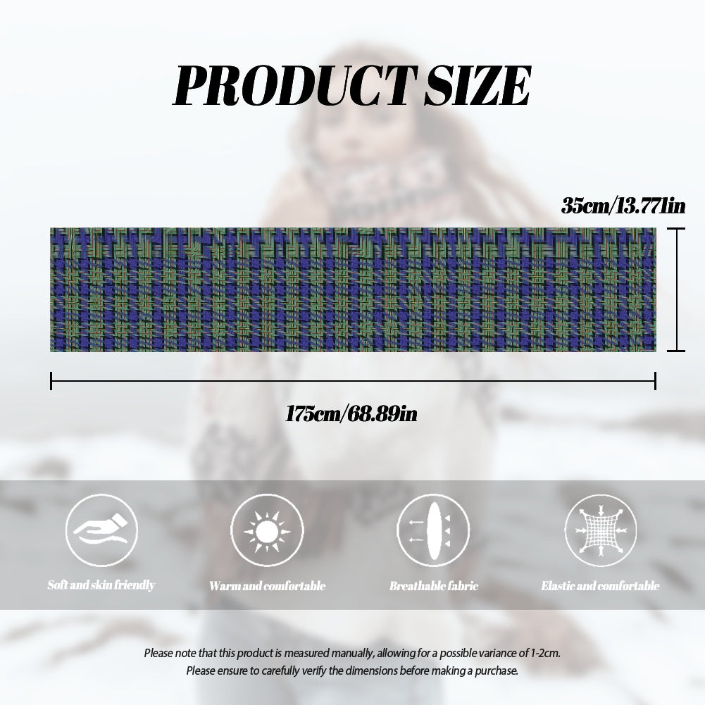 Clan MacLaren Tartan Fluffy scarf