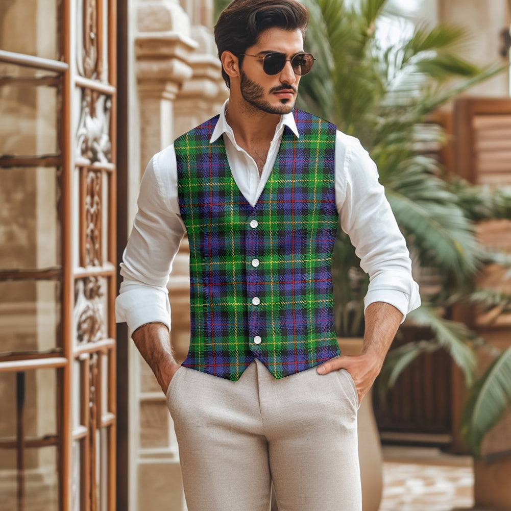 Clan Farquharson Tartan Suit vest jacket