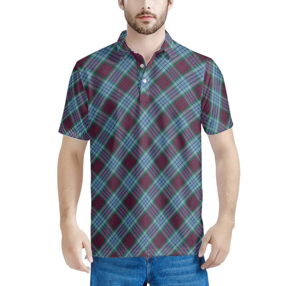Dun Broch Tartan Polo Shirt
