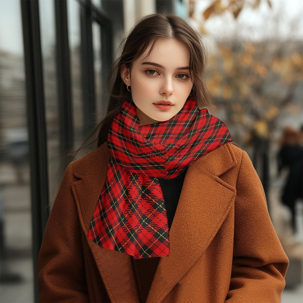 Clan Wallace Tartan Fluffy scarf