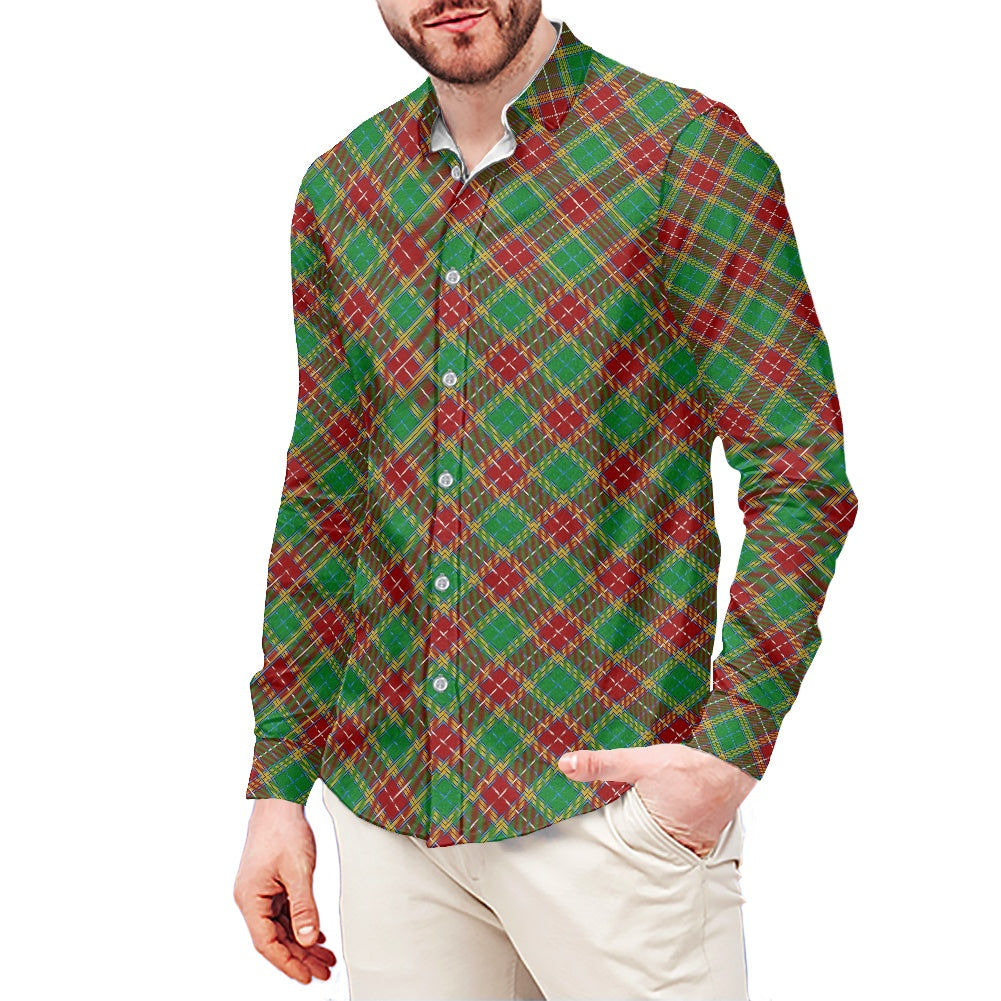 Clan Baxter Tartan long-sleeved shirt