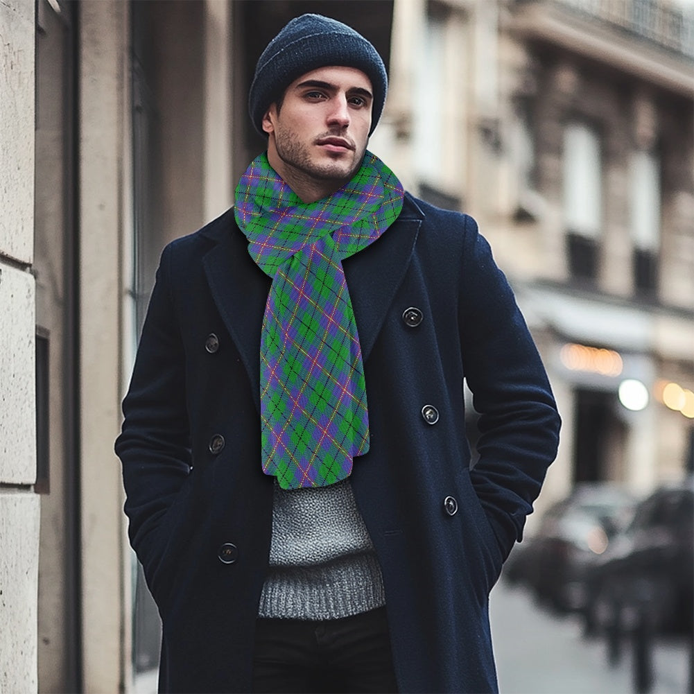 Clan Carmichael Tartan Fluffy scarf