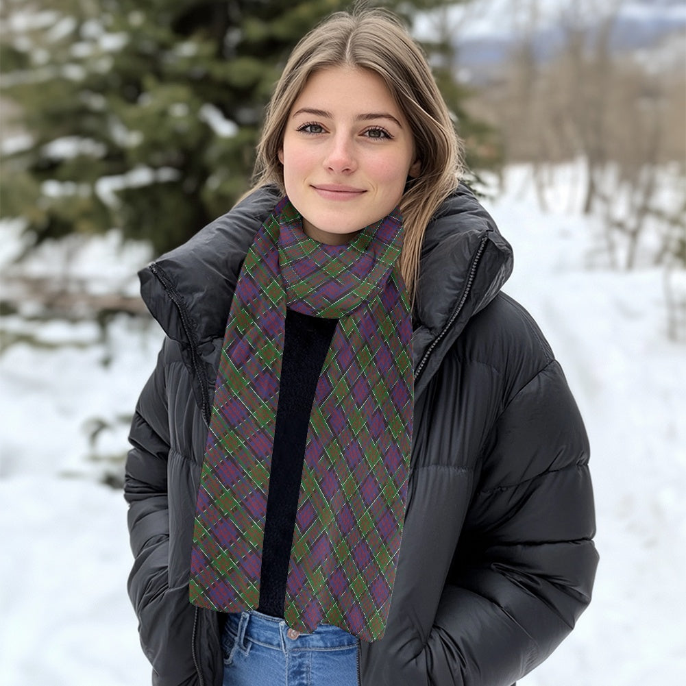 Clan MacDonald of Clanranald Tartan Fluffy scarf