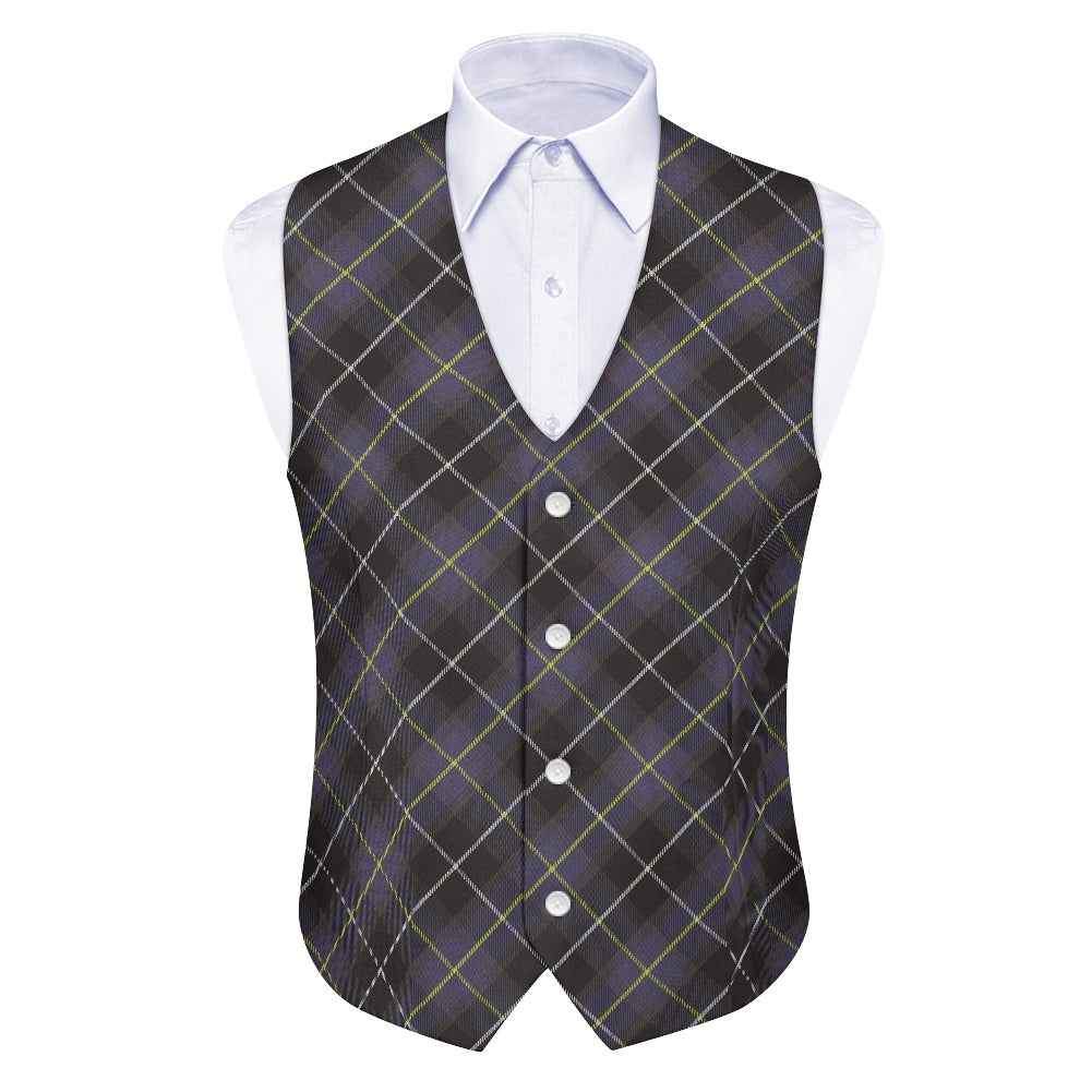 Cornish Coleman Tartan Suit vest jacket