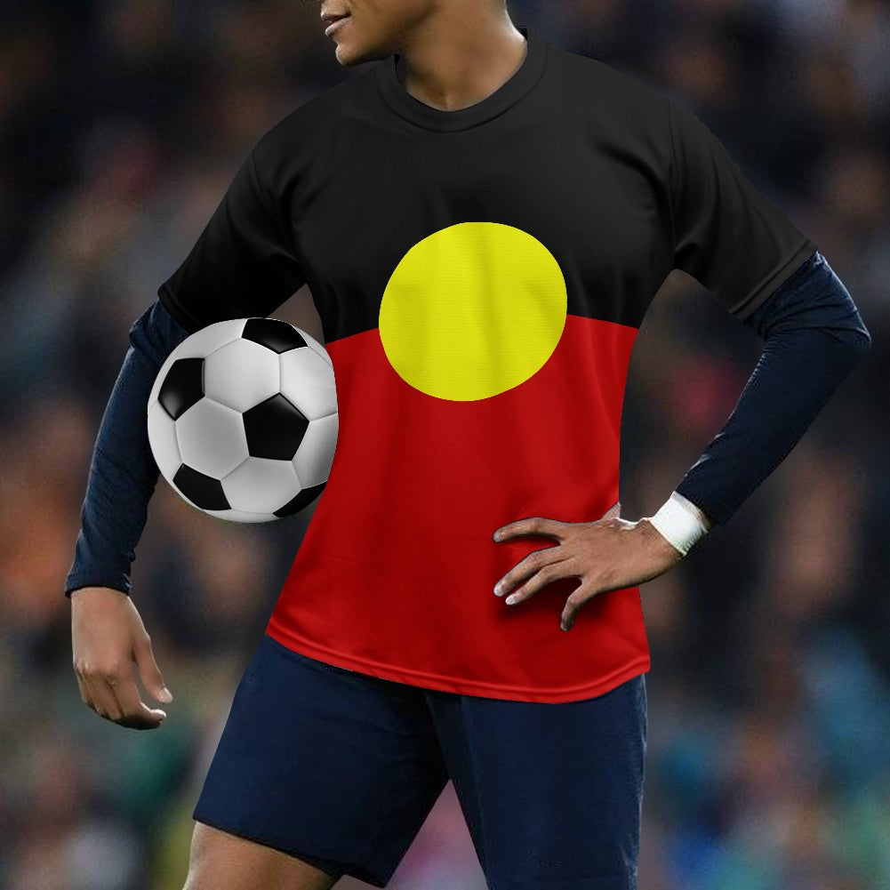 Aboriginal Flag Football Shirt