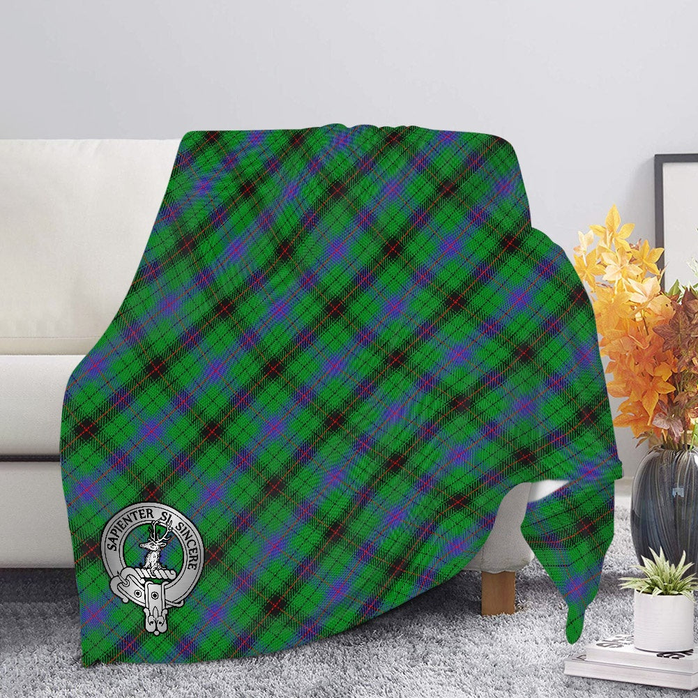 Clan Davidson Tartan Blanket