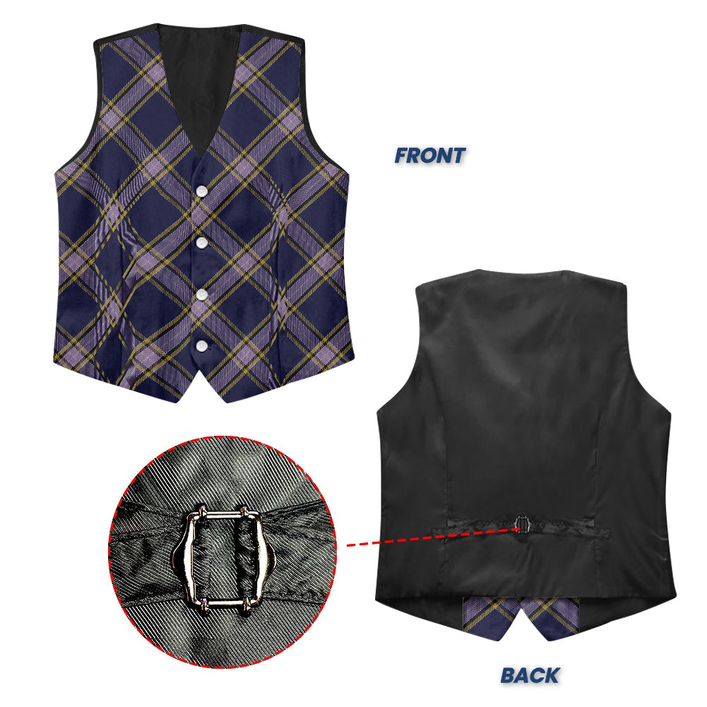 Canada - Nunavut Tartan Suit vest jacket