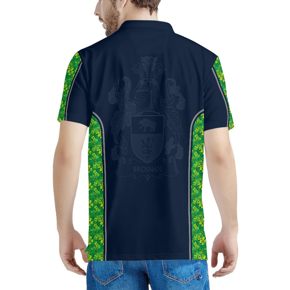 Irish Arms - Brosnan Shamrock - Polo Shirt
