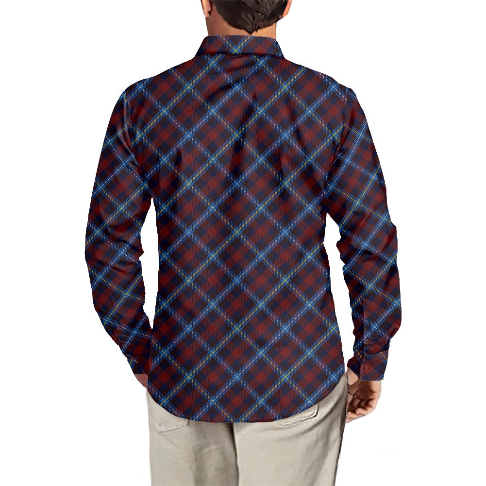 Highland Titles Tartan Men's long-sleeved shirt