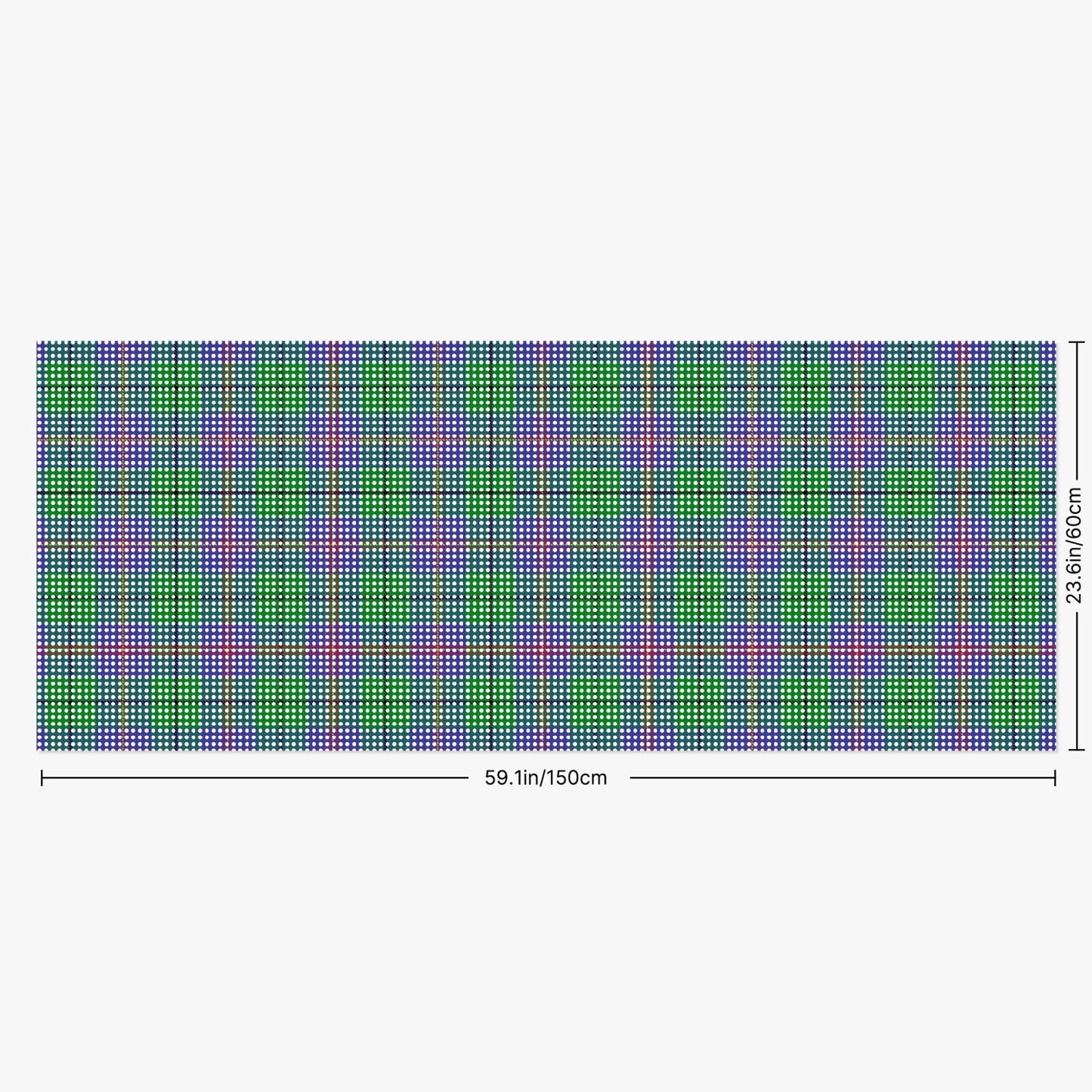 Clan Carmichael Tartan Rear Window Decal
