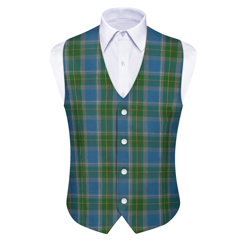 US State - Connecticut Tartan Suit vest jacket