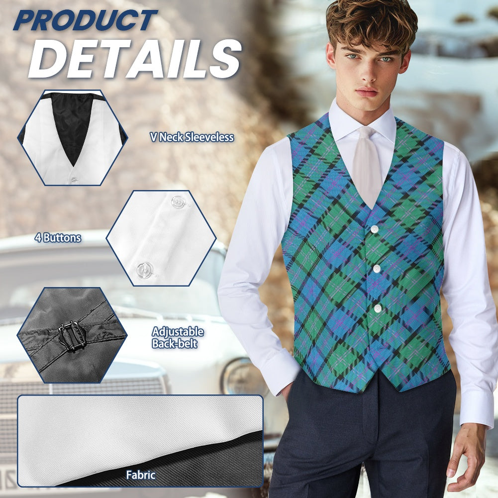Clan MacThomas Tartan Waistcoat