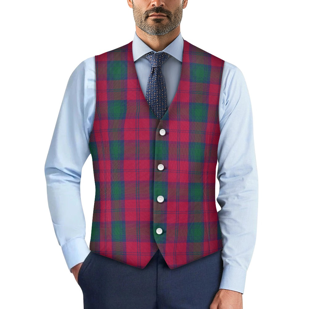 Clan Lindsay Tartan Waistcoat