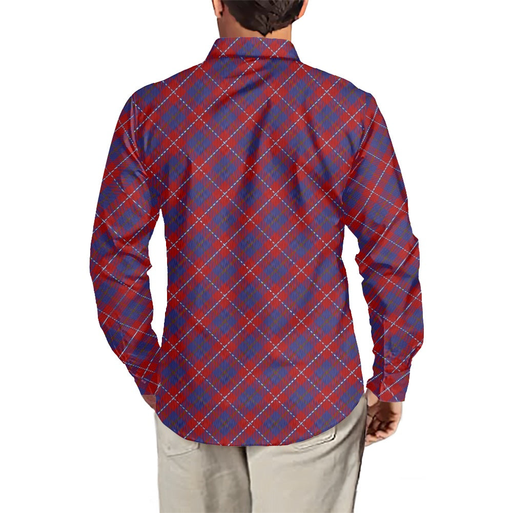 Galloway District Tartan long-sleeved shirt