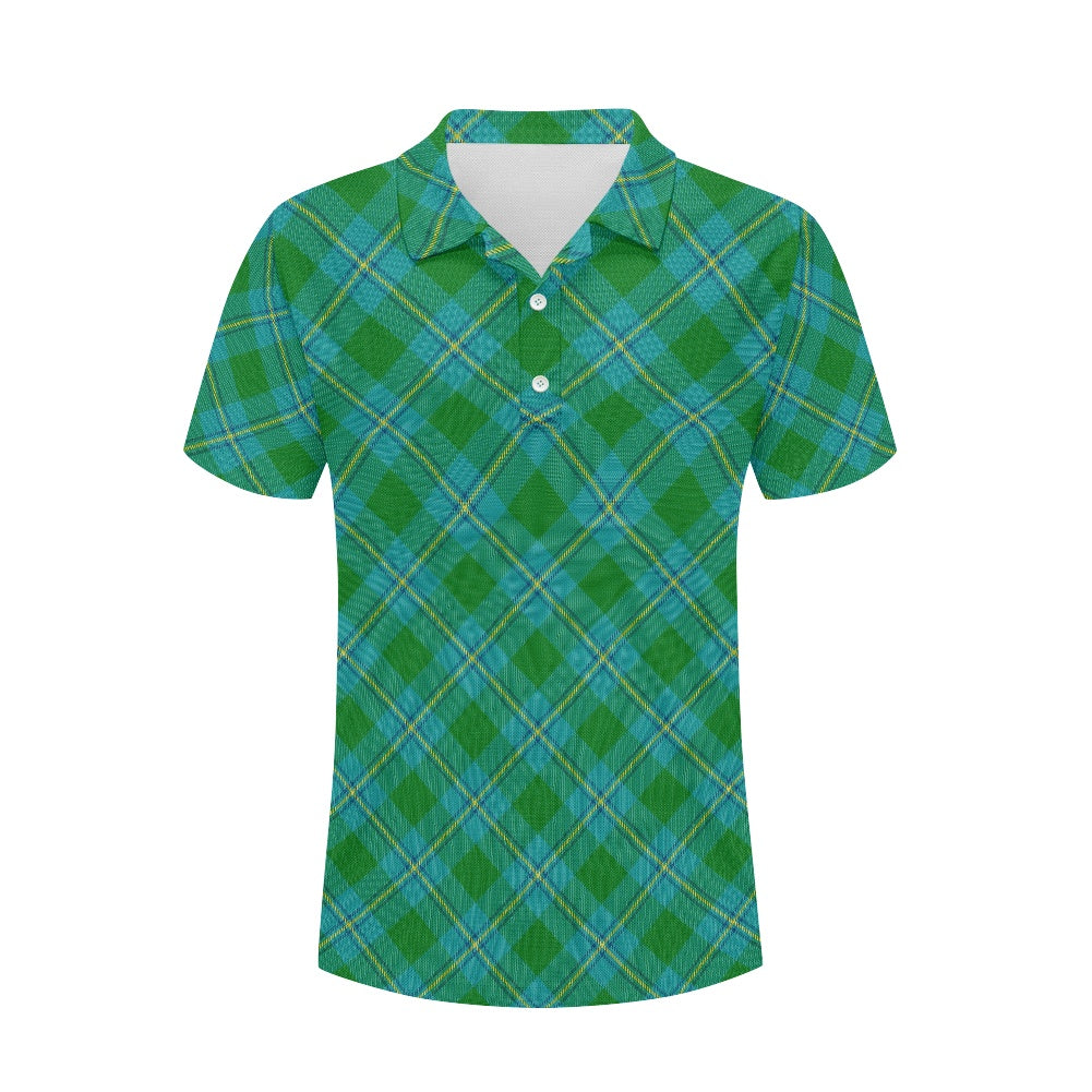 Clan Irving Tartan Polo Shirt