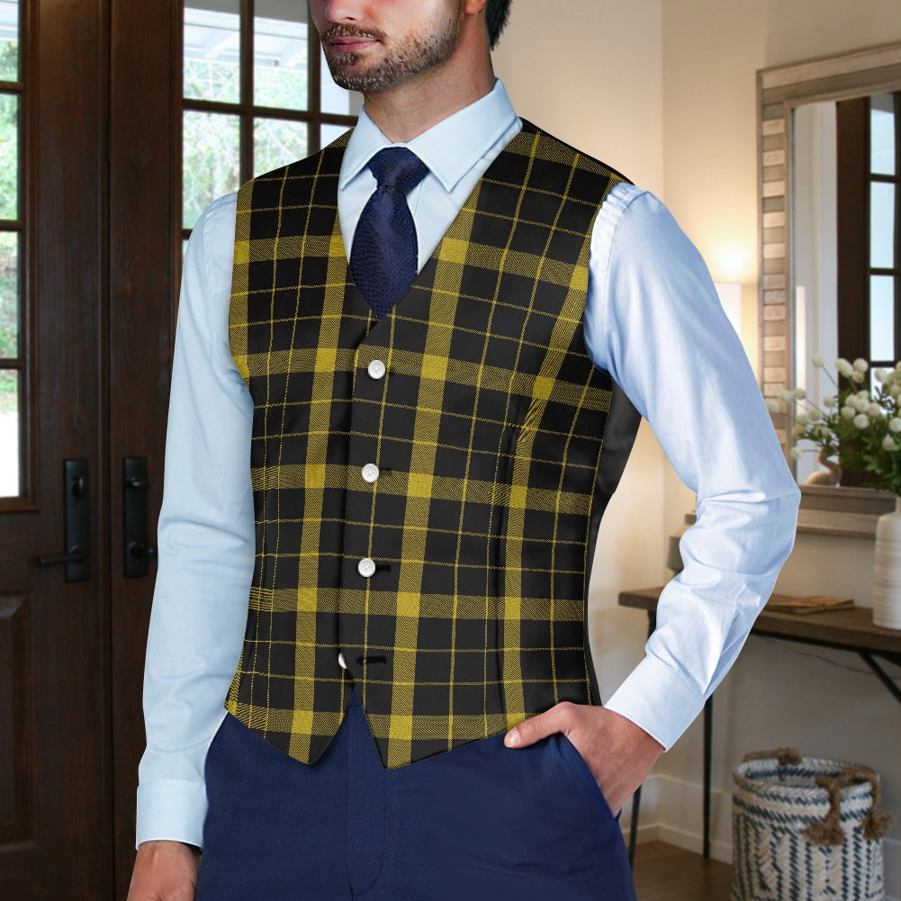 Clan Raeburn Tartan Suit vest jacket