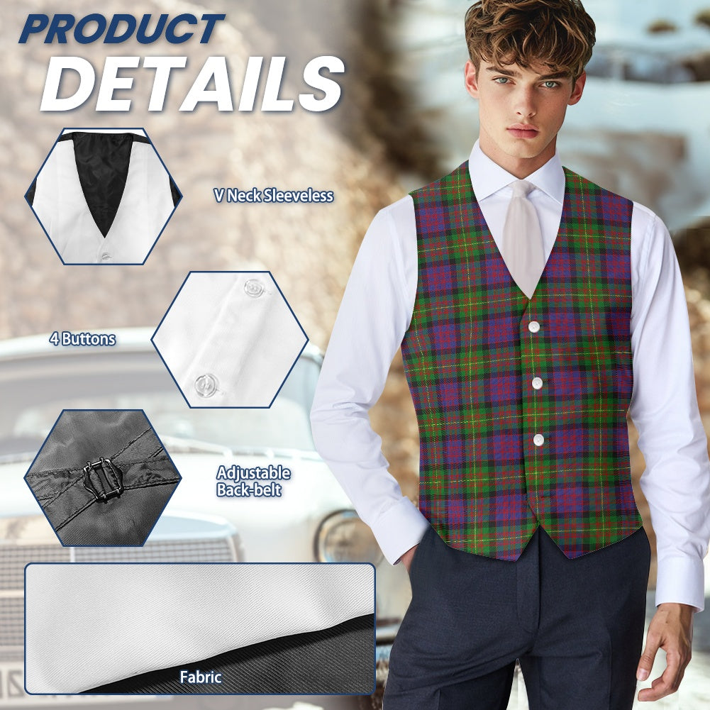 Clan Carnegie Tartan Suit vest jacket