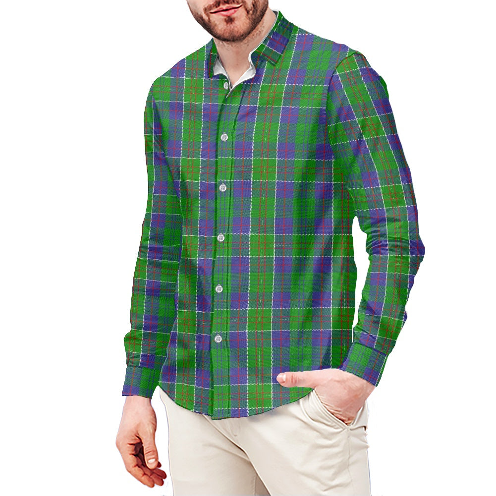 Clan Hunter Tartan long-sleeved shirt