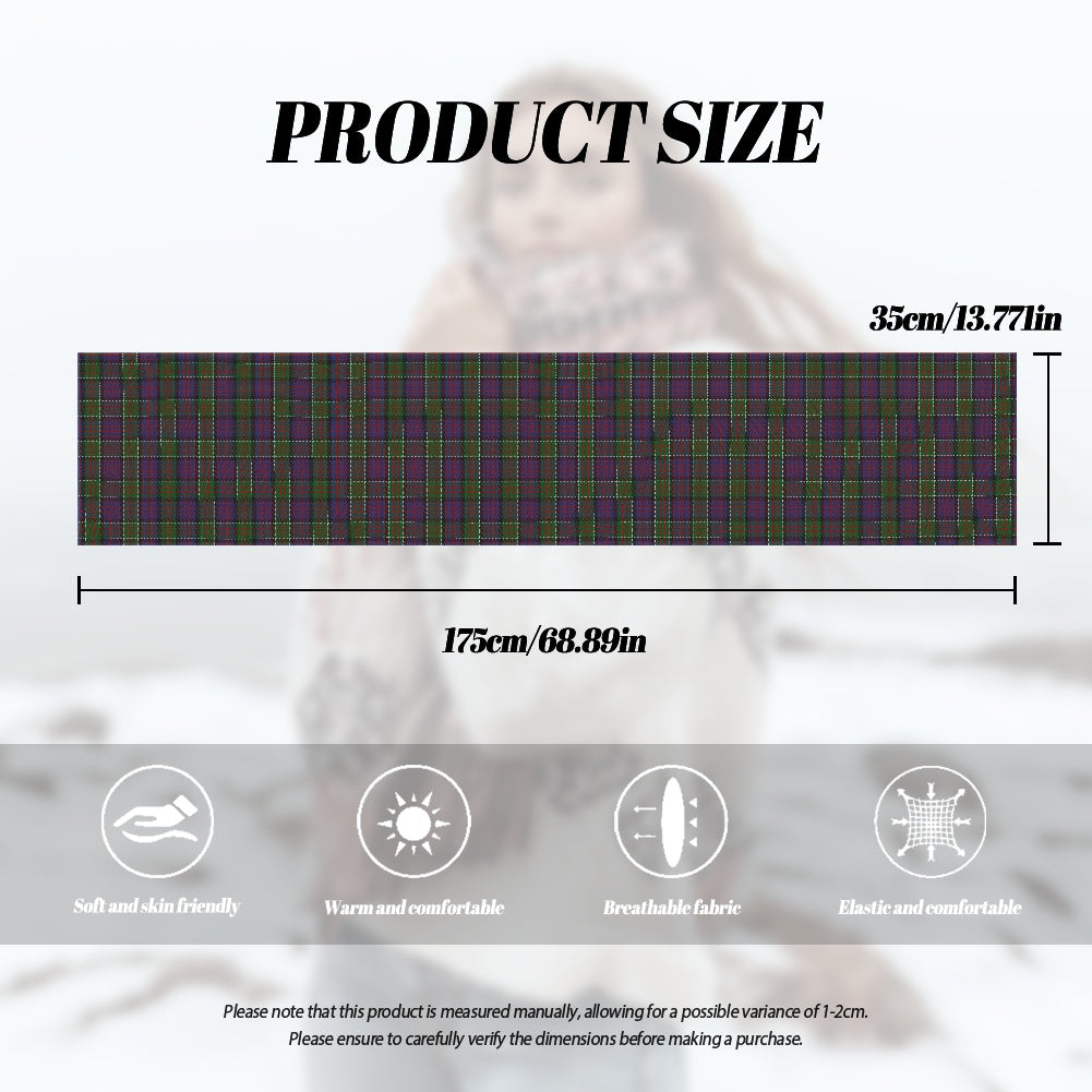 Clan MacDonald of Clanranald Tartan Fluffy scarf