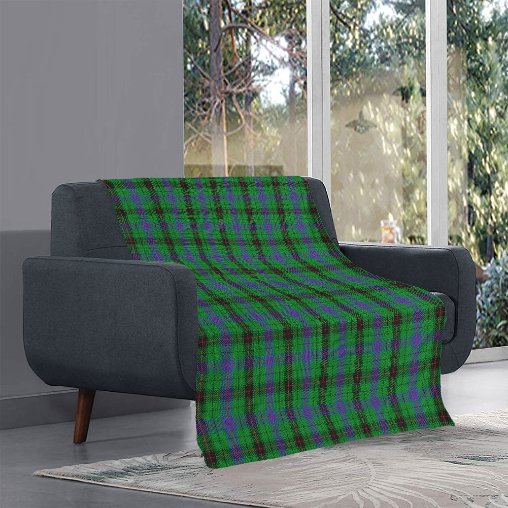 Clan Davidson Tartan Blanket