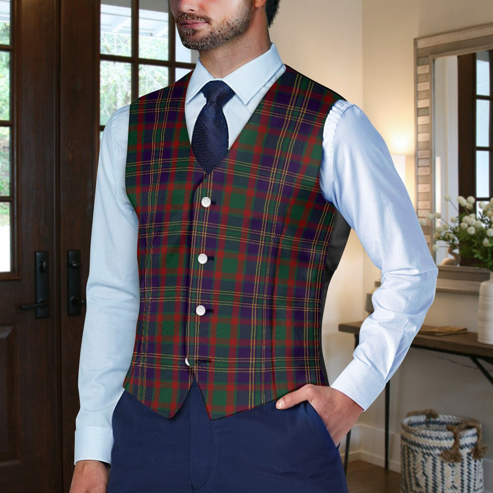 Irish County Cork Tartan Waistcoat