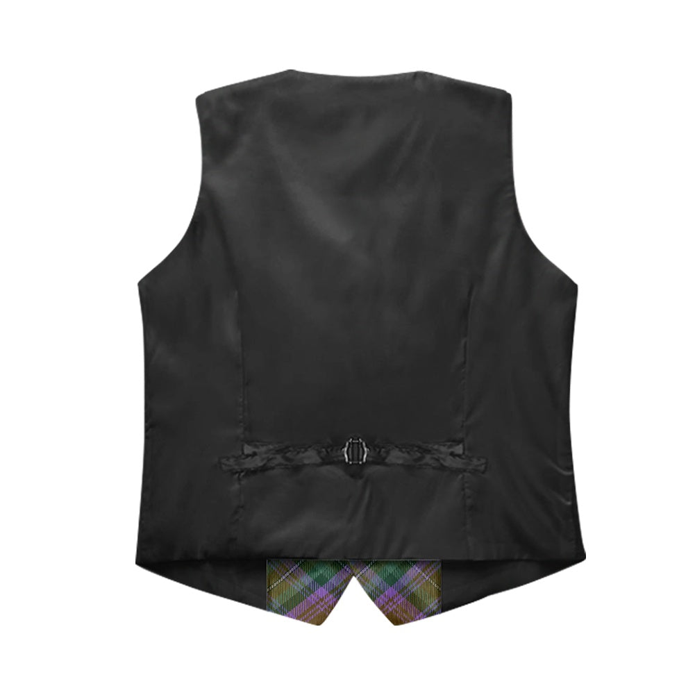 District - Isle of Skye Tartan Bias Suit vest jacket