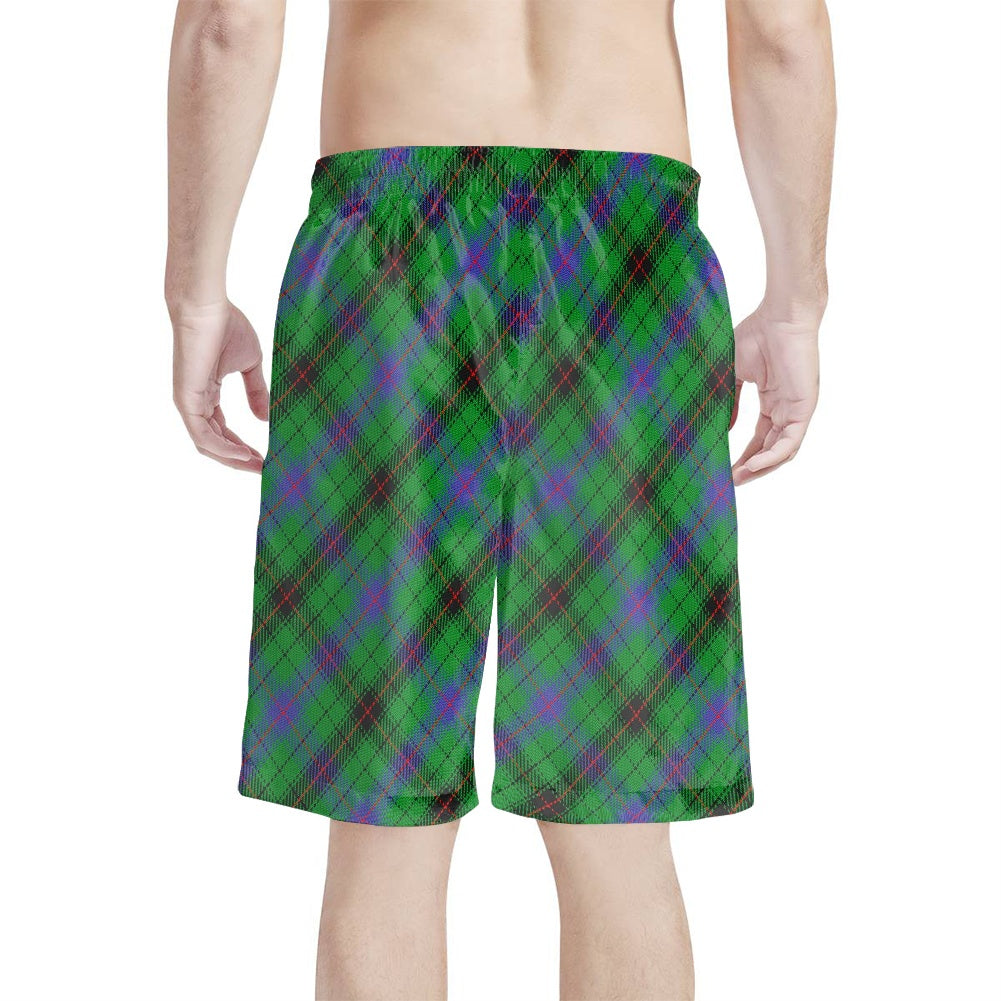 Clan Davidson Tartan Beach Shorts