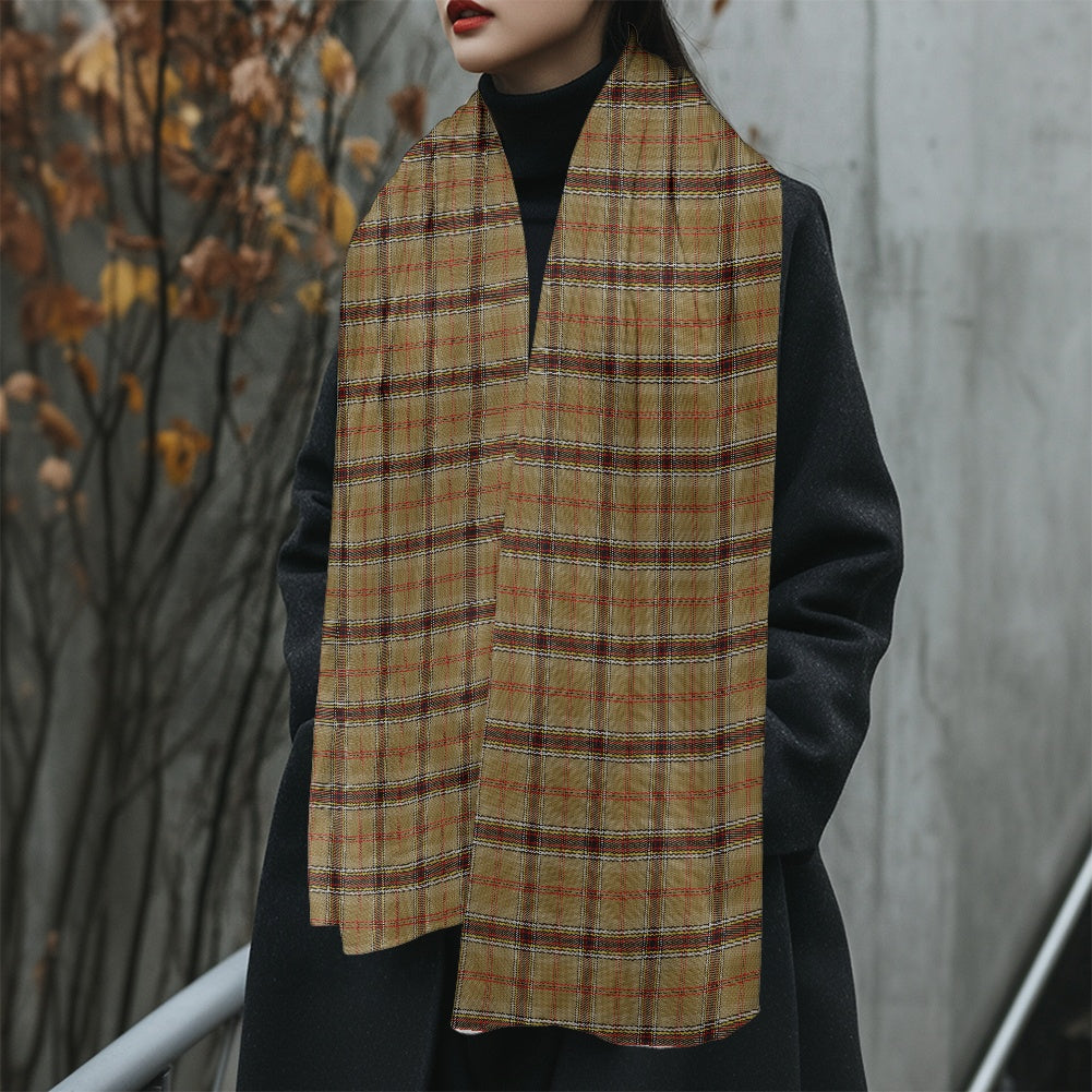 Irish - O'Keeffe Tartan Fluffy scarf