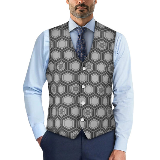 Japanese Wagara - Kikko Suit vest jacket