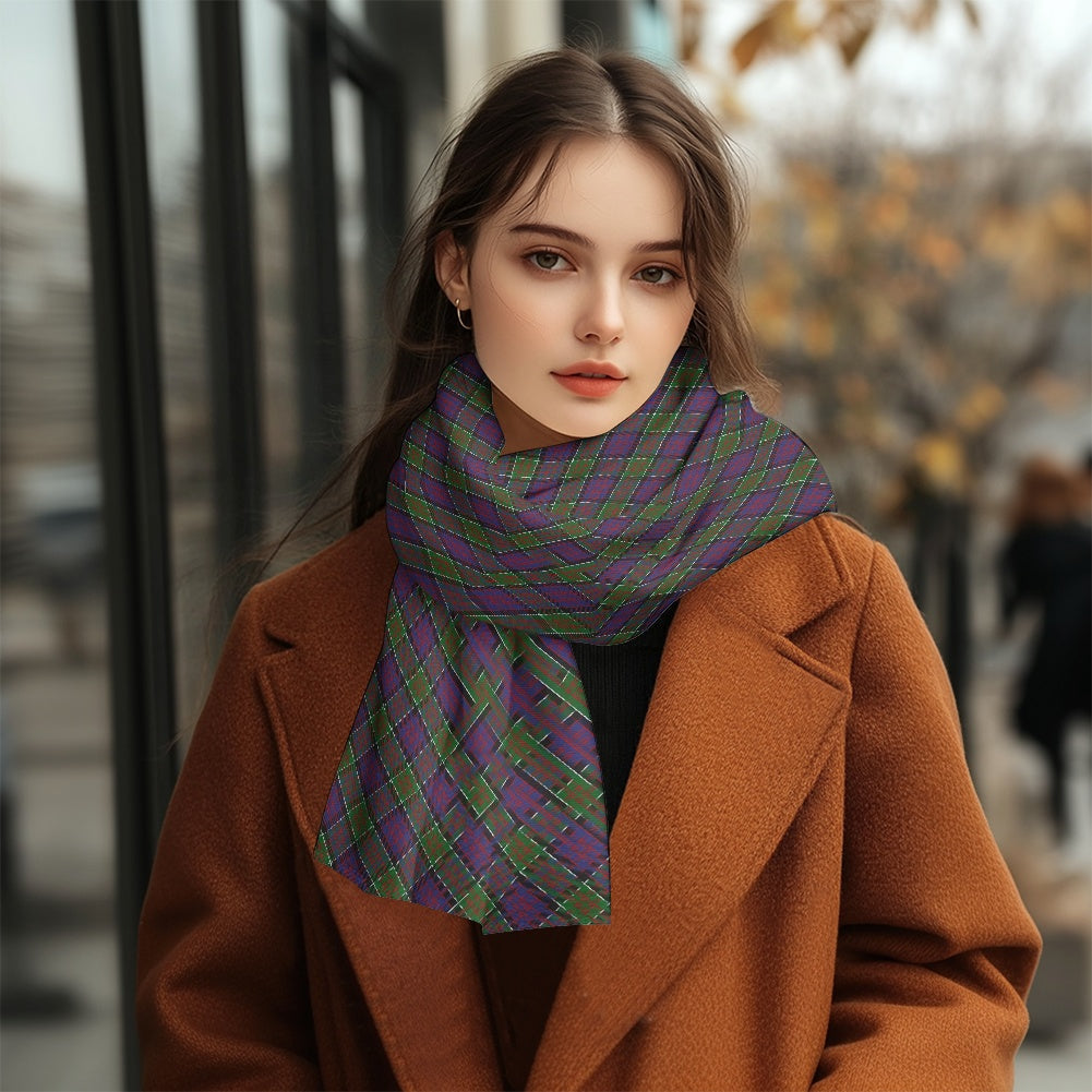 Clan MacDonald of Clanranald Tartan Fluffy scarf