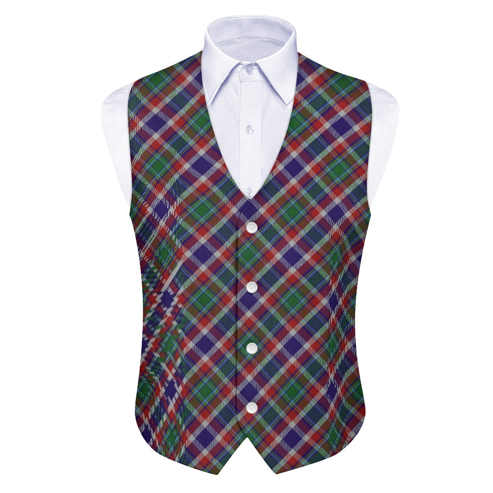US State - Ohio Tartan Suit vest jacket