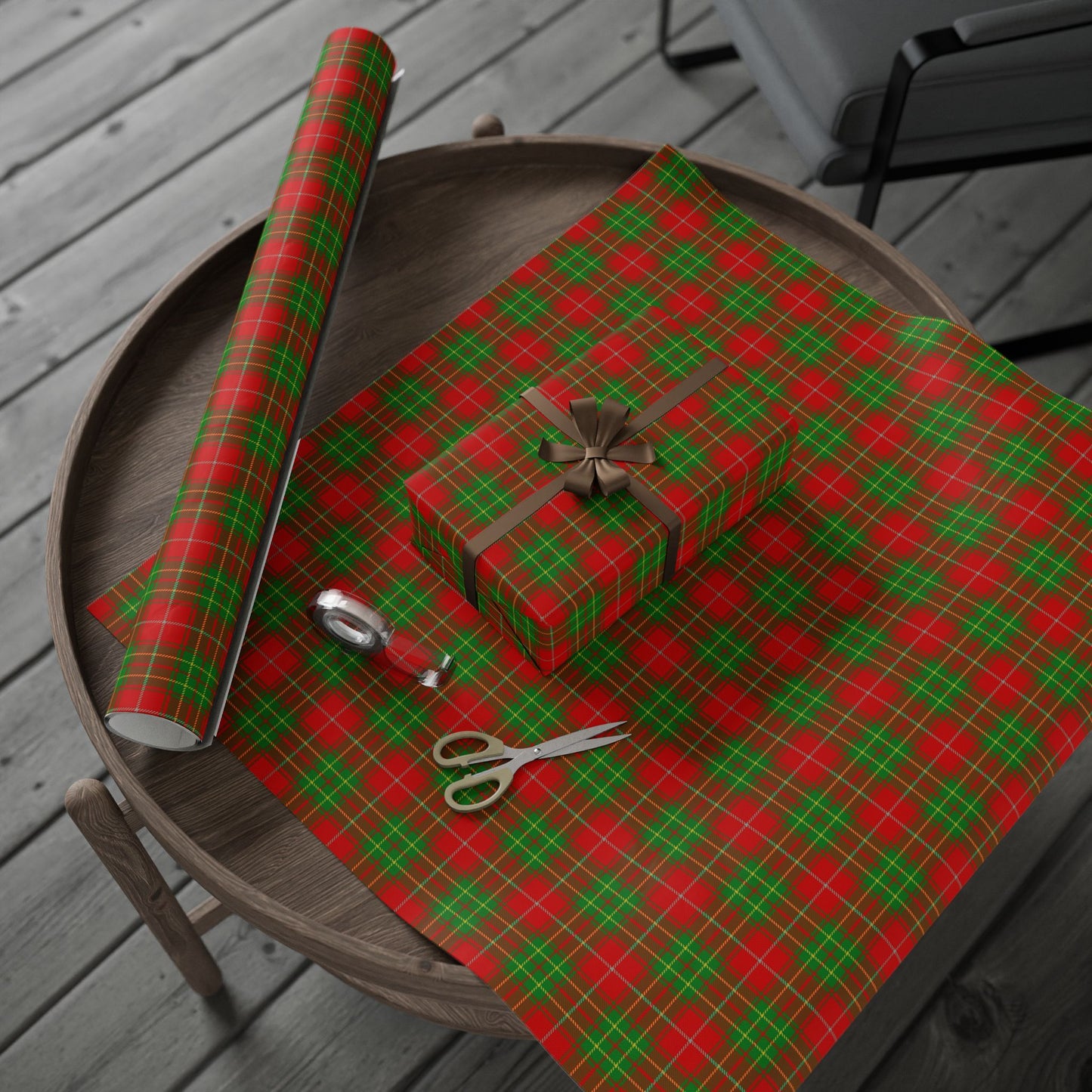 Clan Burnett Tartan Wrapping Papers