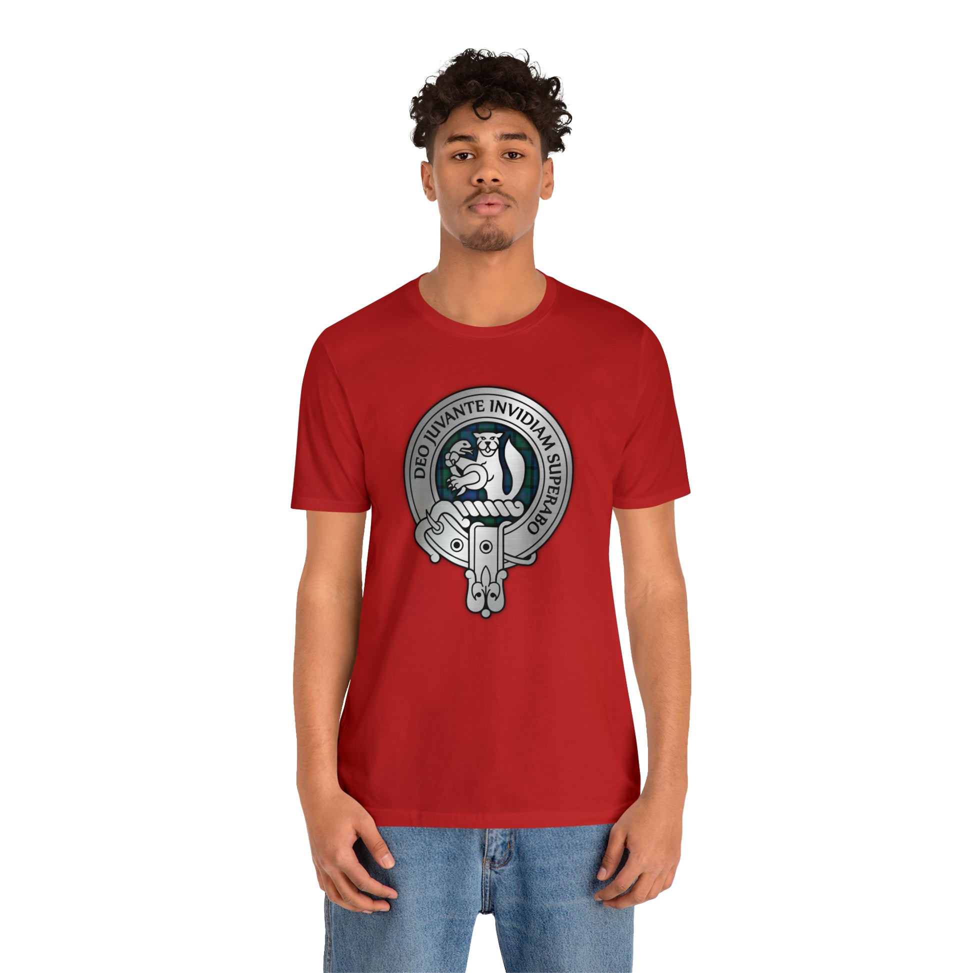 Clan MacThomas Crest & Tartan | Unisex T-Shirt