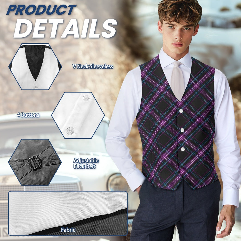 Clan Ironside Tartan Waistcoat