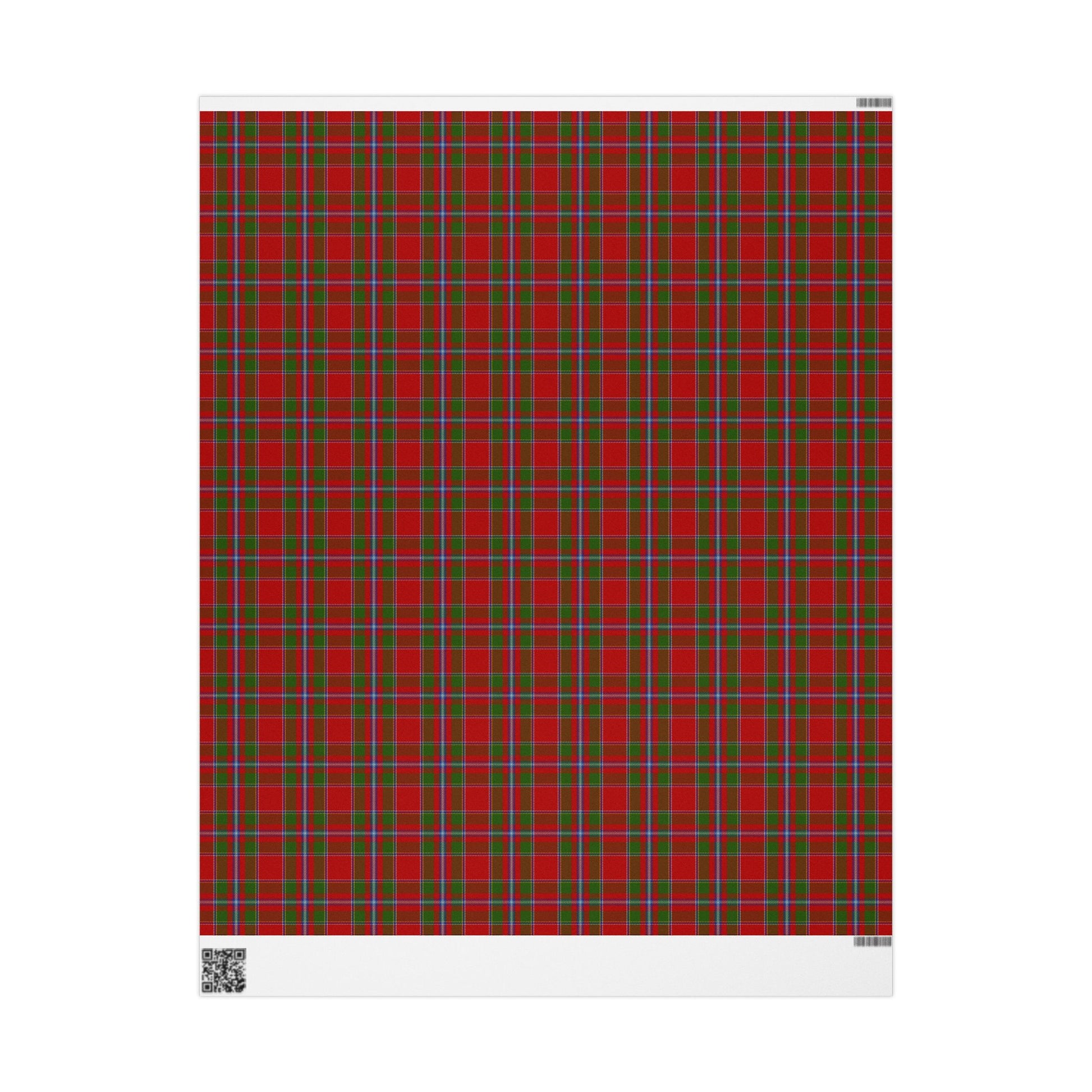 Clan Butter Tartan Wrapping Papers