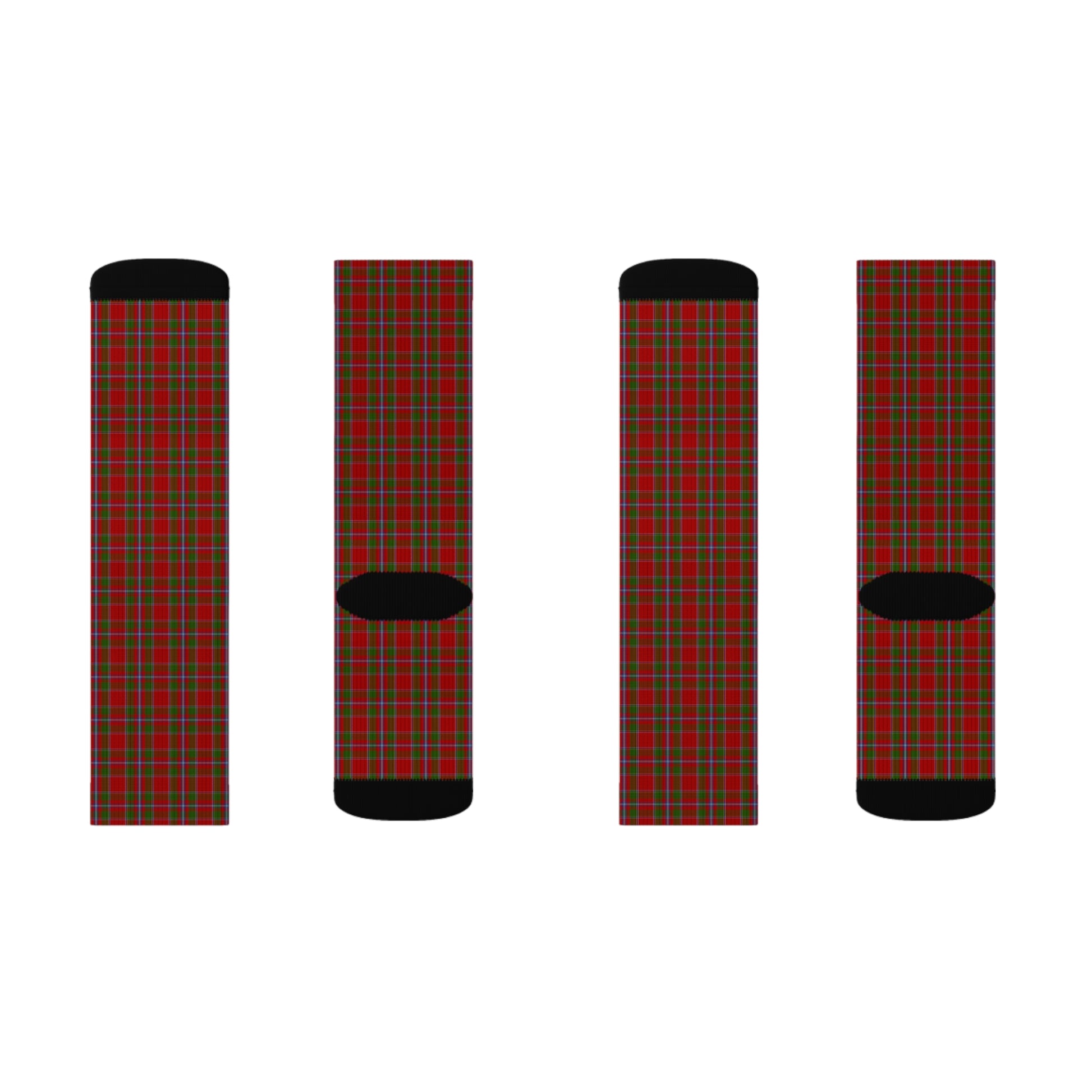 Clan Butter Tartan Socks