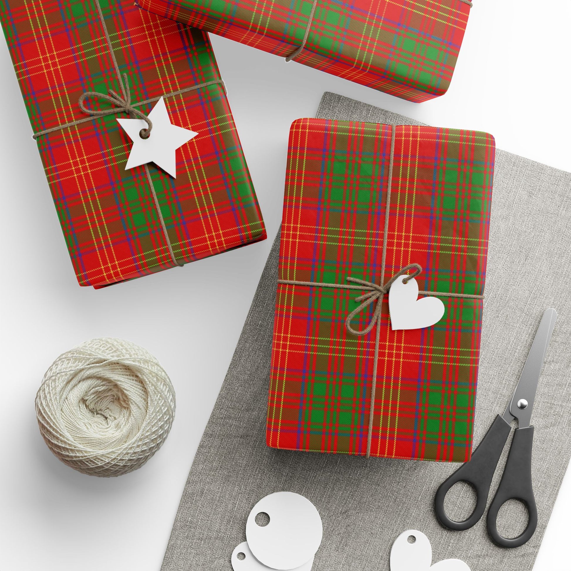 Clan Burns Tartan Wrapping Papers