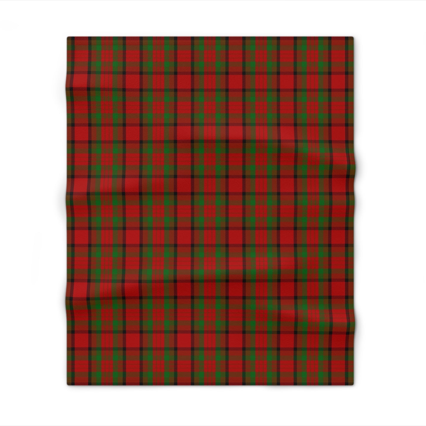 Irish County Tipperary Tartan Throw Blanket