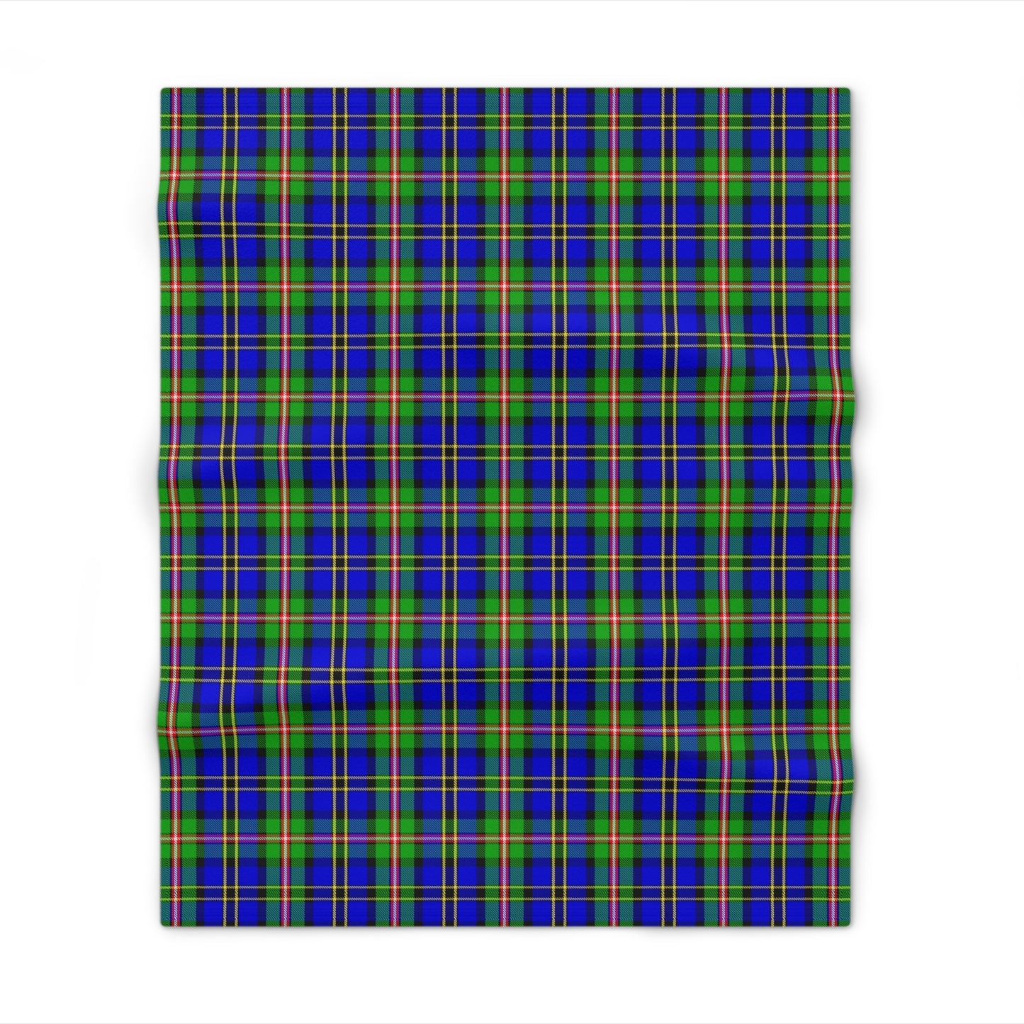 Clan MacCuaig Tartan Throw Blanket