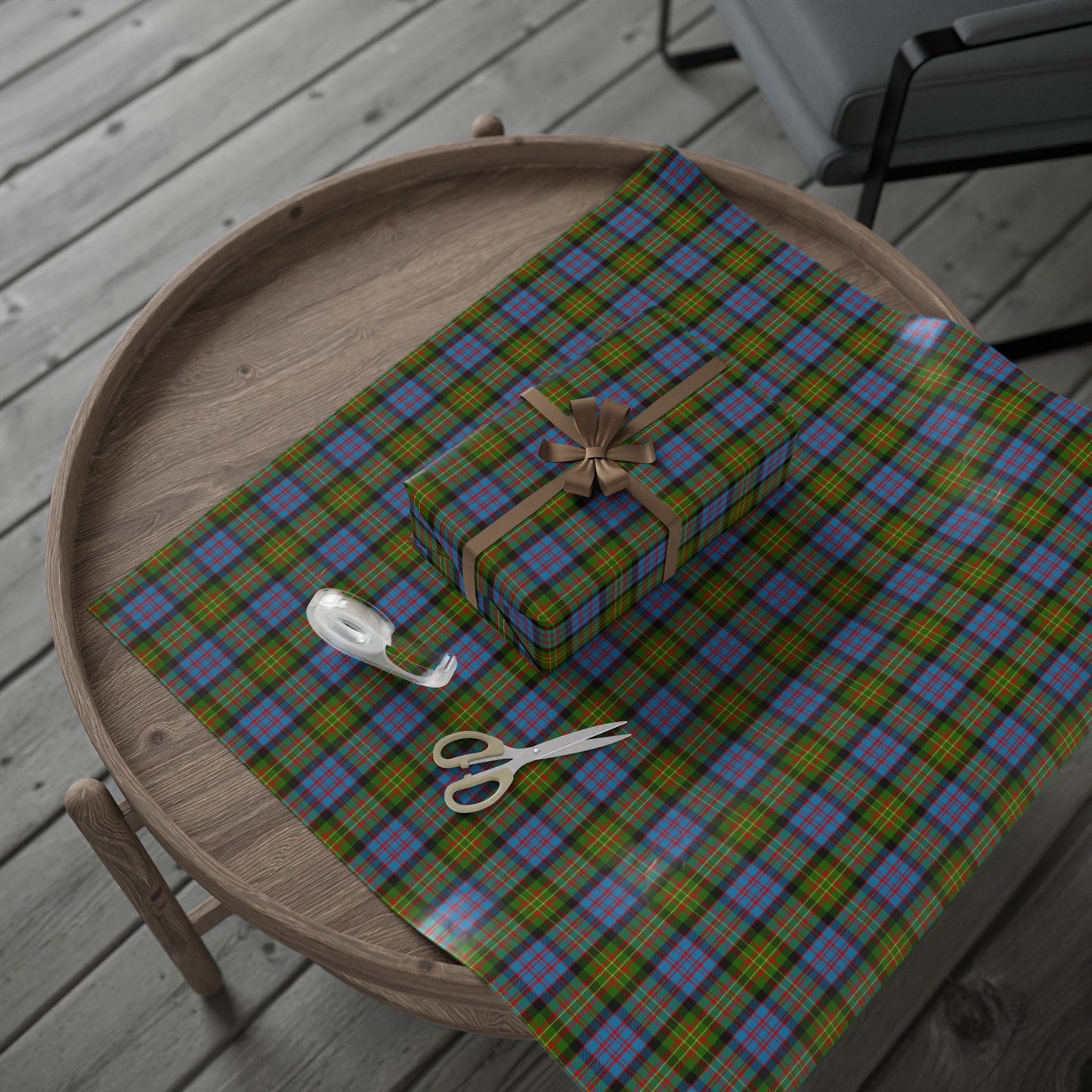 Clan Bowie Tartan Wrapping Papers