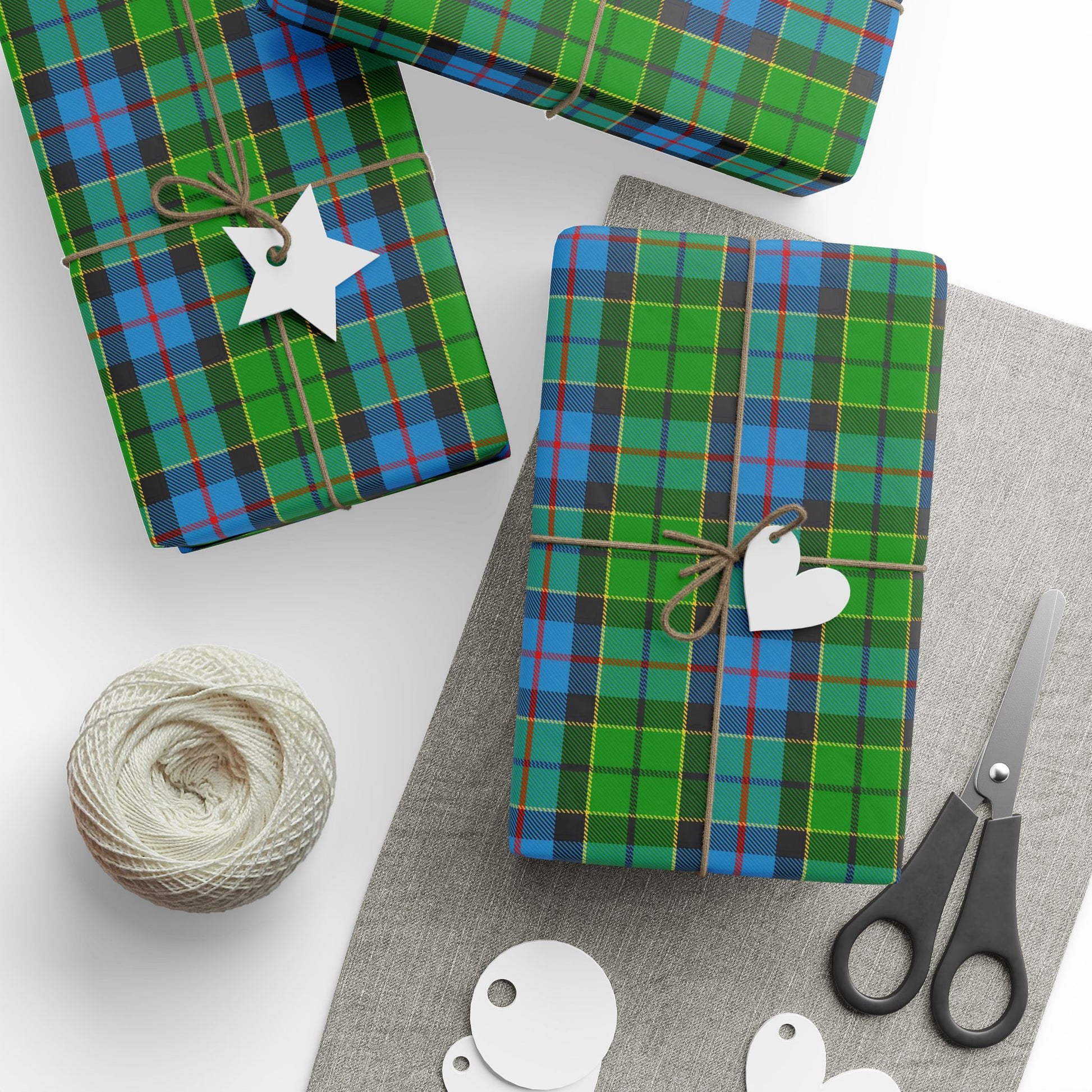Clan Forsyth Tartan Wrapping Papers