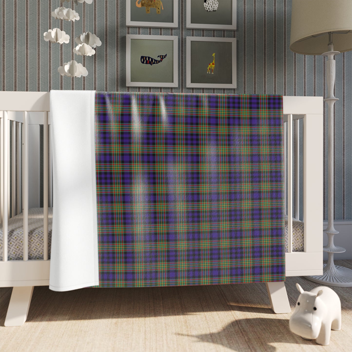 Clan MacLellan Tartan Throw Blanket