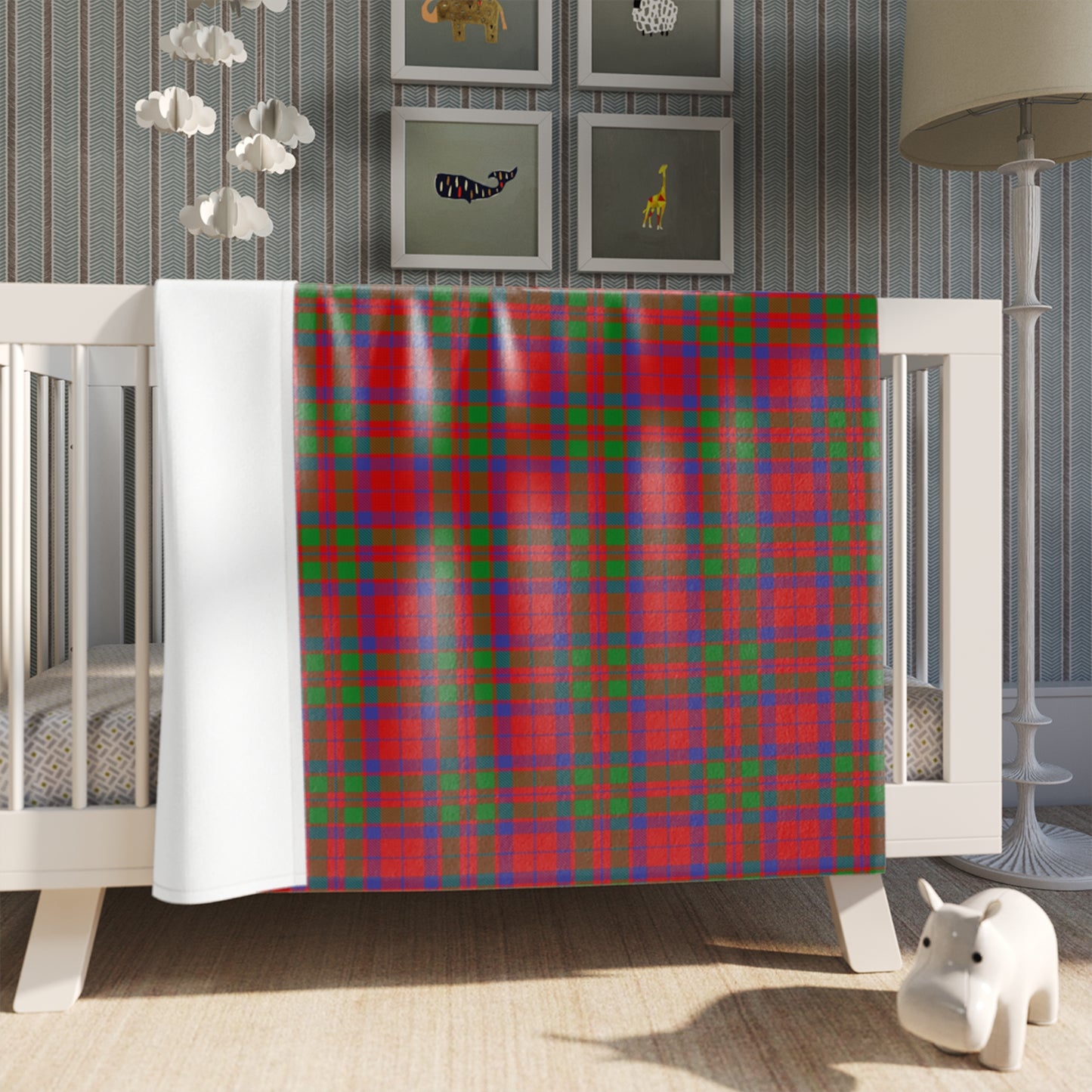 Clan MacFadyan Tartan Throw Blanket