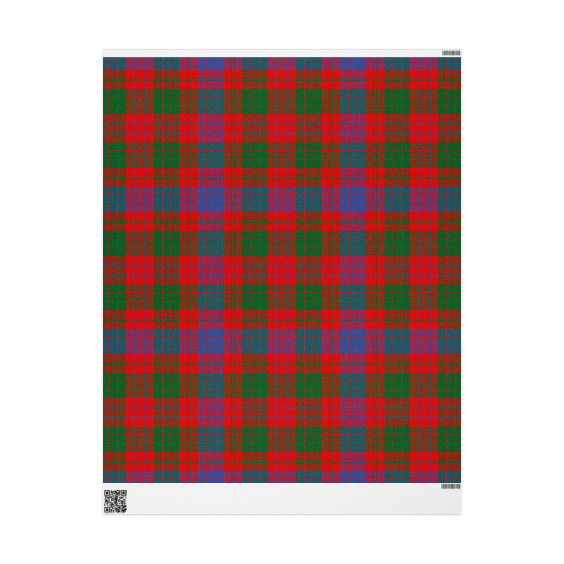 Clan Ross Tartan Wrapping Papers