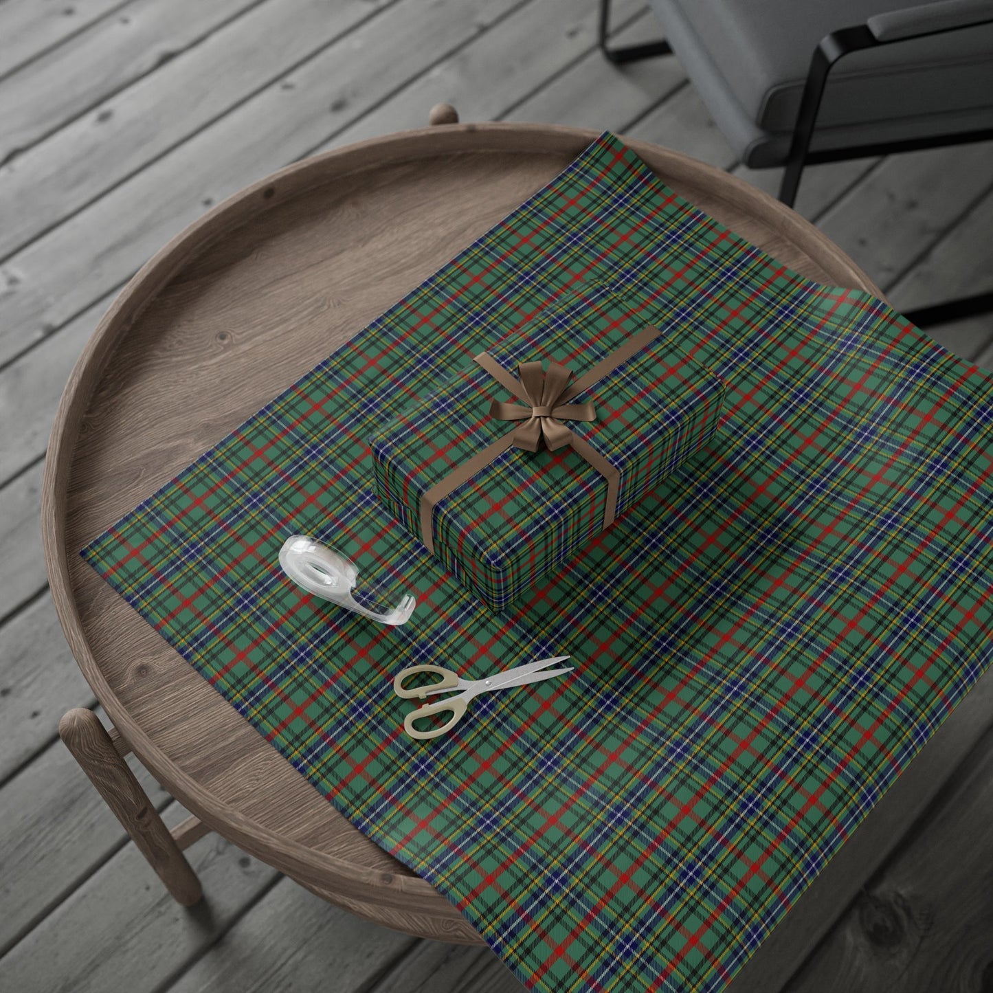 Clan Bissett Tartan Wrapping Papers