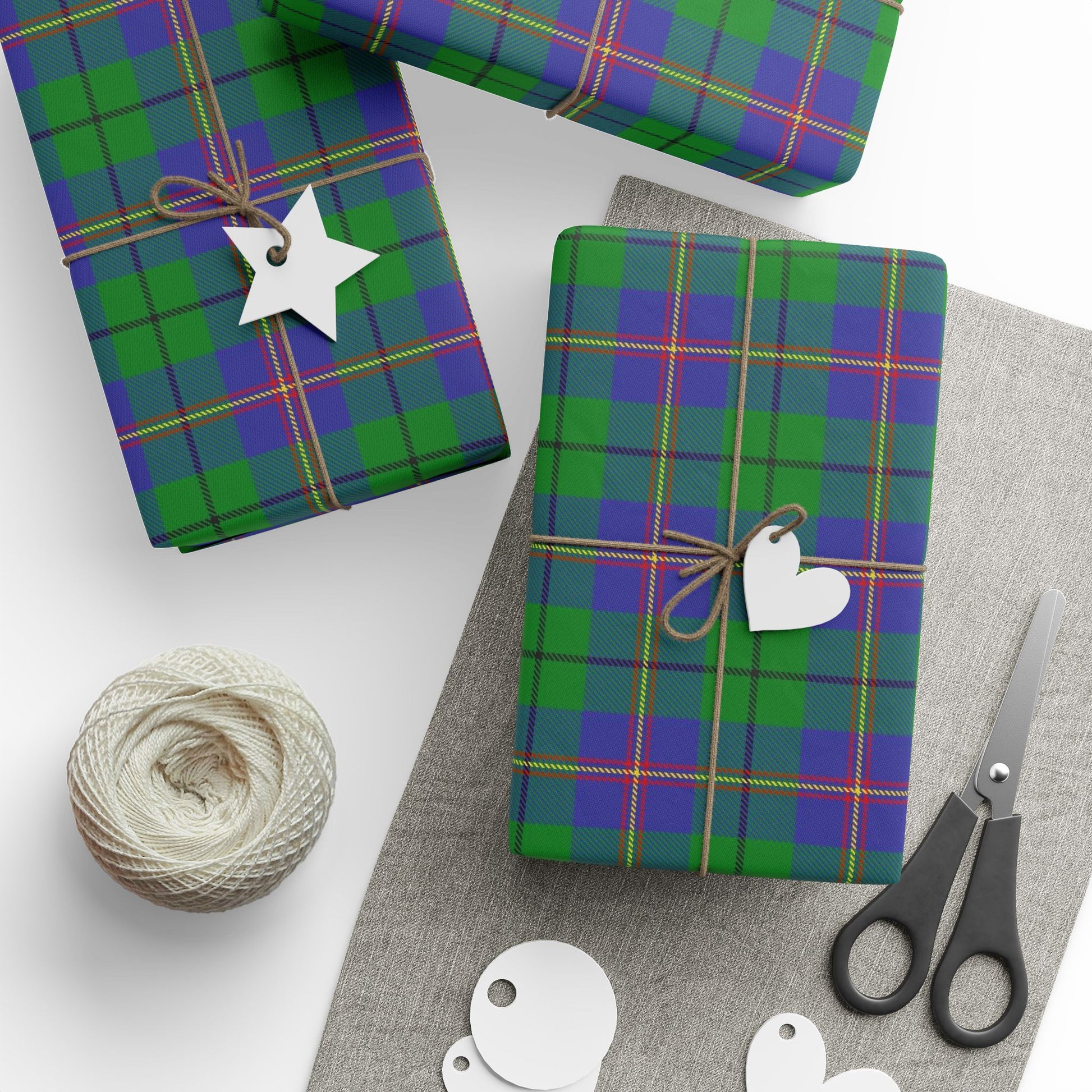 Clan Carmichael Tartan Wrapping Papers